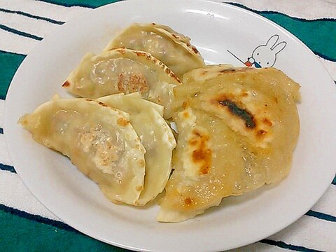 旨い！一度お試し下さい！梅シソ鰹節の焼き餃子